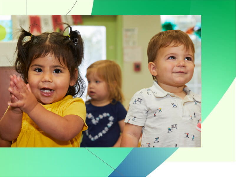 children in classroom