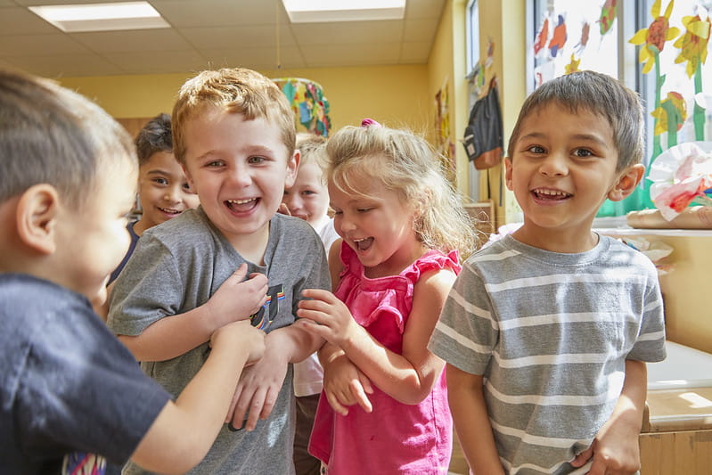 Children playing at a KinderCare Learning Center