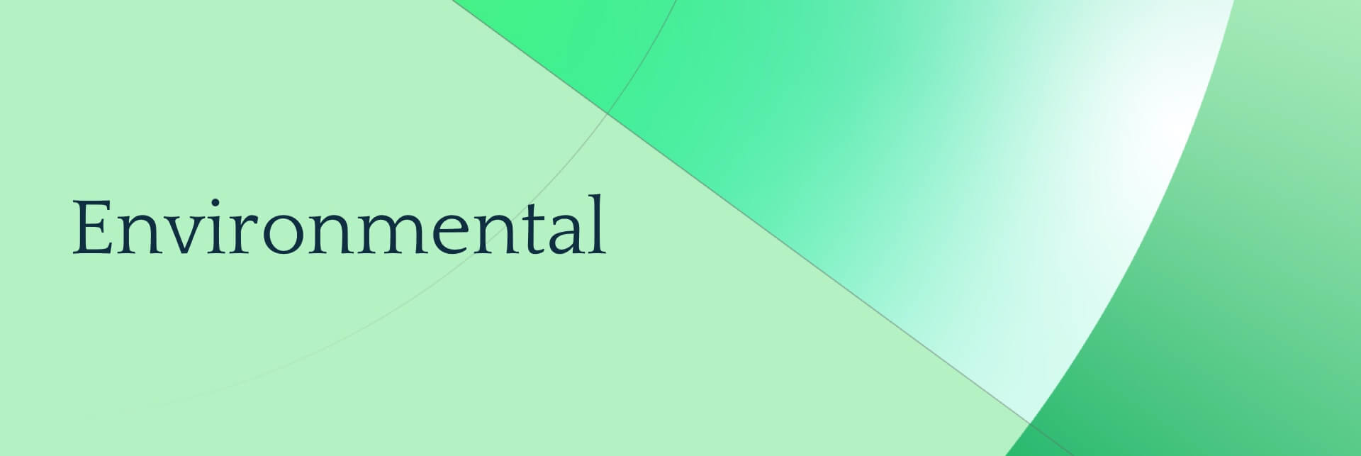 Environmental Green Graphic